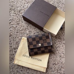 Louis Vuitton Damier Ebene Anais Wallet